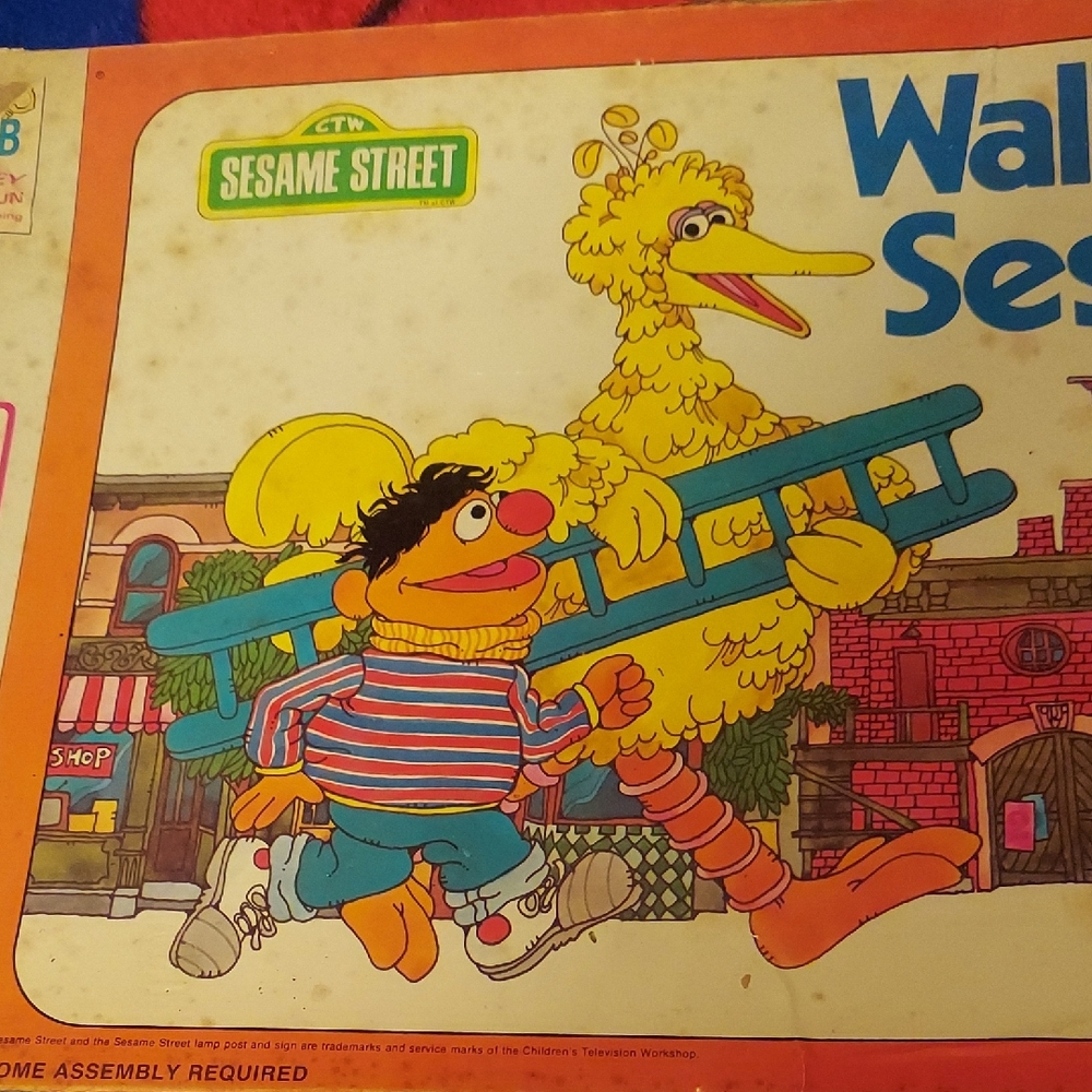 1970s Jim Hensons Seasame Street Board Game. No Missing Pieces.